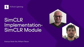 SimCLR  Implementation in PyTorch  PyTorch Lightning [upl. by Ynohtn65]