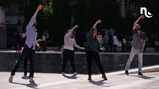 Un weekend dété à Villeurbanne Tuto flashmob  Chorégraphie complète [upl. by Burrill]