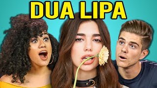 COLLEGE KIDS REACT TO DUA LIPA [upl. by Lorrad]