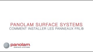 Comment Installer les Panneaux FRL® [upl. by Nylesoy188]