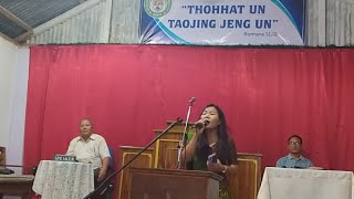 NGLunngeineng touthang Ebenezer song live at CBCA KANGGUI center church [upl. by Otto964]