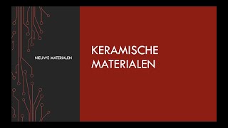 Keramische Materialen [upl. by Ayekat]