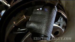 How To Replace a Wheel Cylinder EricTheCarGuy [upl. by Bannasch457]