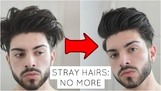 Stray hairs and Cowlicks 5 EASY STEPS TO DEAL WITH THEM [upl. by Nykal260]