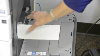 bizhub Envelope Printing [upl. by Ayotol113]