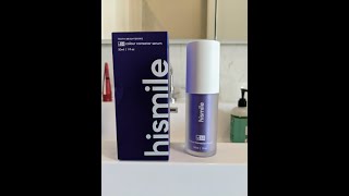 Hismile V34 Colour Corrector Serum amp Foam Review  Week long test  Teeth whitening at home [upl. by Tudor523]