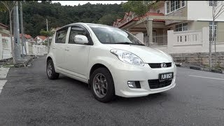 2010 Perodua Myvi 13 EZi StartUp Full Vehicle Tour and Quick Drive [upl. by Thatch479]