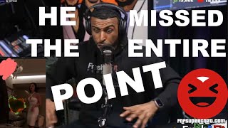 FRESHampFIT MISSED THE ENTIRE POINT MYRON RANT REACTION [upl. by Nillek]