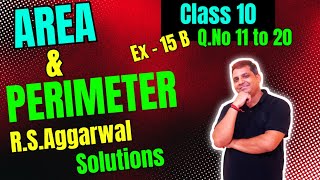 Perimeter amp Area for Class 10  Area amp perimeter of Square amp Rectangle  Quadrilateral [upl. by Ahsieym517]