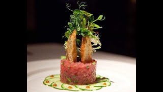 Tuna Tartare Recipe and Plating [upl. by Treb]