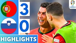 Portugal vs Slovenia 30  Penalty Shootout amp Highlights  UEFA EURO 2024 [upl. by Bevvy766]