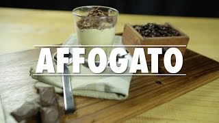 Como Fazer Affogato Italiano  Sorvete com Espresso  Gourmet a dois [upl. by Phylys]