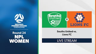 NPL Women Round 24  Souths United vs Lions FC [upl. by Newo]