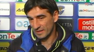 Post Brescia le dichiarazioni di mister Juric [upl. by Schulze641]