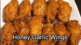 How To Cook Honey Garlic Chicken Wings  Wing Recipes [upl. by Zumstein]