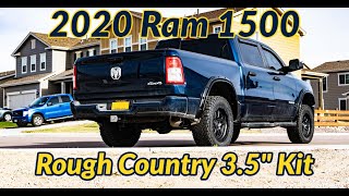 2020 RAM Tradesman 1500 on 35quot Lift Kit [upl. by Markson]