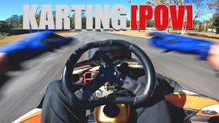 GO KARTING POV 4K [upl. by Nongim751]