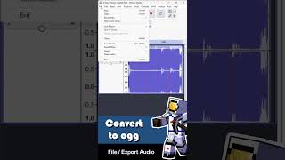 Convert MP3 to OGG EASY Using Audacity for Minecraft 121 [upl. by Afatsum741]