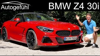 New BMW Z4 Roadster FULL REVIEW  the s30i 4cylinder conquers the M40i 6cylinder [upl. by Chretien597]