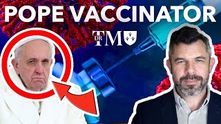 Pope Francis Condemns Cardinal Burke and the AntiVaxxers [upl. by Arreic98]