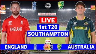 🔴England vs Australia 1st T20 Live Scores  ENG vs AUS 1st T20 Live Scores amp Discussion [upl. by Ahsinal671]