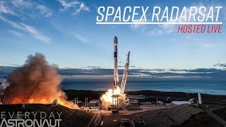 Watch SpaceX launch their most expensive payload ever RadarSat [upl. by Euqinorev629]