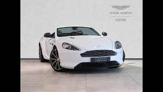 2015 15 DB9 Volante Carbon Edition in Morning Frost White [upl. by Cordalia751]