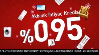 Akbank ihtiyaç kredisi [upl. by Sabanrab]