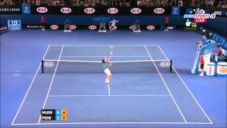 Roger Federer Vs Andy Murray Australian Open 2014 HIGHLIGHTS QF Full HD [upl. by Ynolem]