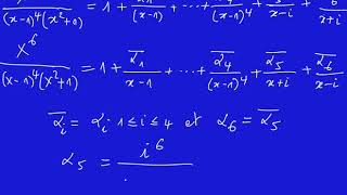 Polynômes et Fractions Rationnelles Décomposition en Eléments Simples Exercice 2 [upl. by Tolkan421]