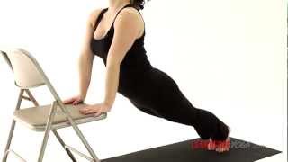 Yoga for Beginners Sun Salutation A with Chair [upl. by Rumney]