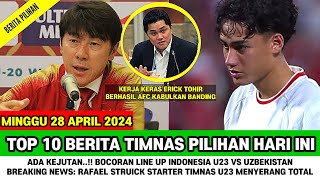 🔴Berita Timnas Indonesia Hari Ini Minggu 28 April 2024 Sore ini  Kabar Timnas Terbaru [upl. by Placida]