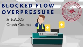 Blocked Flow Overpressure  A HAZOP Crash Course [upl. by Halsey167]