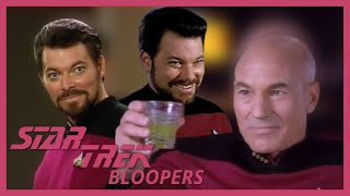 Star Trek TNG  Data Bloopers [upl. by Adlesirk]