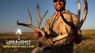 Bowhunting Nebraska Public Land Mule Deer and Whitetails [upl. by Huxham]