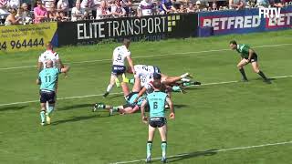 TRIES  R17  Wakefield vs Featherstone 2024 [upl. by Marijo953]