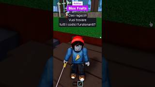 Codici per Blox Fruits Roblox  Blox Fruits Codici [upl. by Douglass]