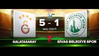 Galatasaray 51 Sivas Belediyespor  Maç Özeti HD  a spor  28112017 [upl. by Zaremski833]