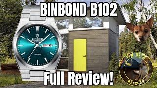 Binbond B102 Quartz Watch Review [upl. by Yrrol]