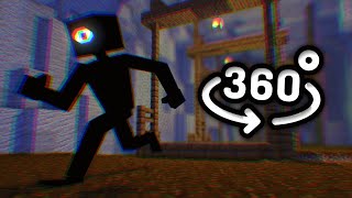 Doors Floor 2 Seek Chase  Minecraft 360° VR Animation [upl. by Nonez]