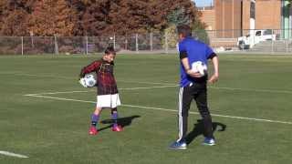 Goalkeeping Drills for the Beginner 01 [upl. by Onit]