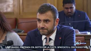 Campobasso partenza col botto per la Forte Spaccato il centrodestra [upl. by Nelg]