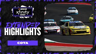 Dont mess with Texas  NASCAR Xfinity Series Extended Highlights from COTA [upl. by Adnilram817]