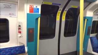 Journey On The Jubilee Line Canary Wharf Westminster London Underground [upl. by Felise]