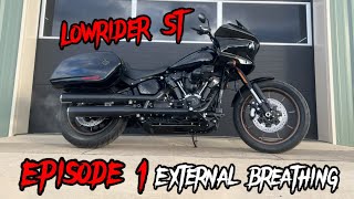 New Harley Davidson Lowrider ST Mods [upl. by Eanat]