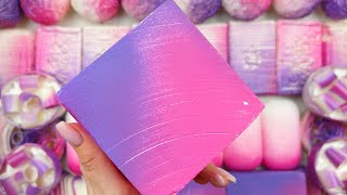 ASMR SOAP★Compilation set★Crushing soap★Cutting soap cubes★FOAMampGLITTERampSTARCH★ [upl. by Camille]