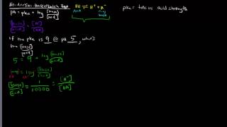 Acids Bases and the Henderson Hasselbalch Equation Part 2 of 3 [upl. by Adamsen]