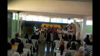 Coro del Hogar Rafael Ayau  A la medianoche Villancico puertorriqueño [upl. by Demah851]