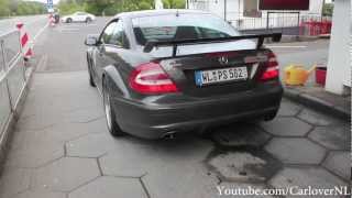 Mercedes CLK DTM AMG Startup amp Accelerations HD [upl. by Mathi393]