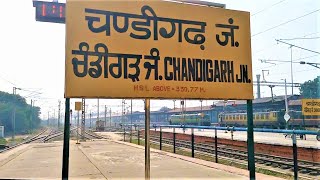 Chandigarh Junction Railway Station Old [upl. by Goggin]